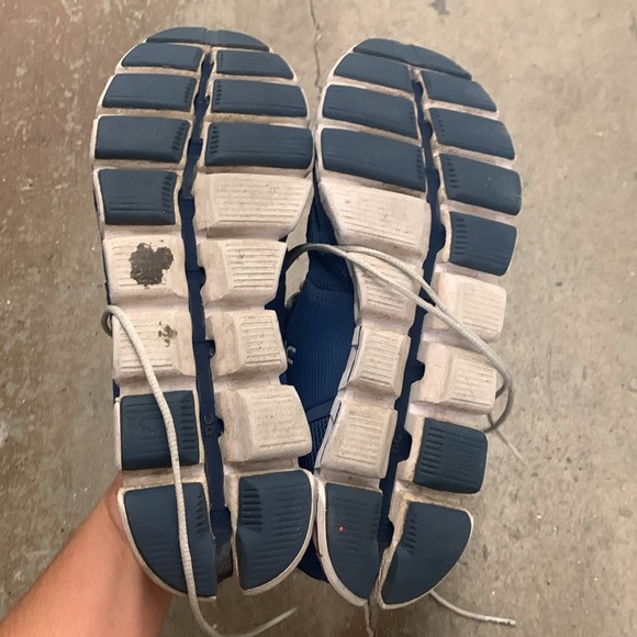 On Running on cloud Athletic Shoes in Blue and White - Picture 6 of 8